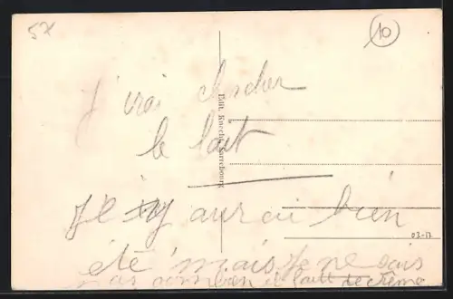 AK Fénétrange, Rue de Sarrebourg