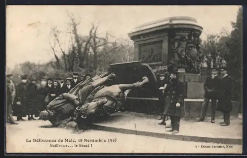 AK Metz, La Delivrance 1918