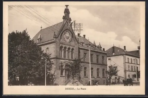 AK Dieuze, La Poste