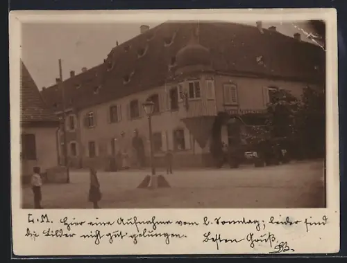 Foto-AK Gebweiler, Strassenpartie