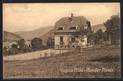 AK Munster /Alsace, Vogesa Hisla