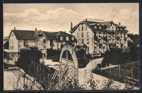 AK Trois Epis /Vosges, Hotel Notre Dame