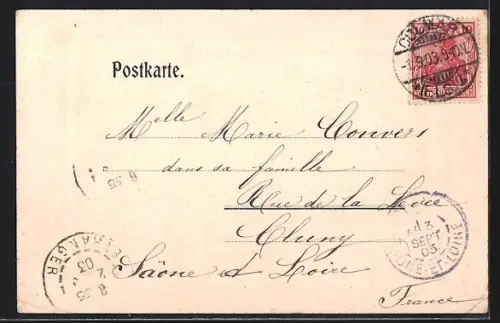 AK Colmar i. Els., Rue des clefs, Schlüsselstrasse