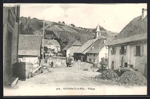 AK Bourbach-le-Bas, Vue partielle
