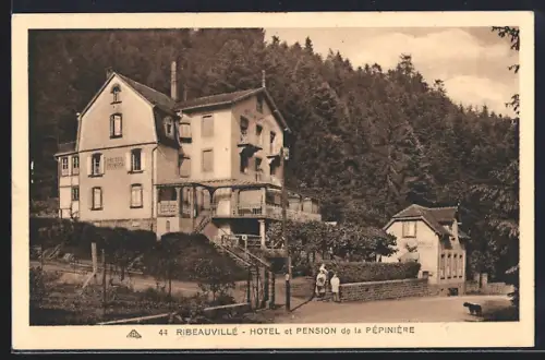 AK Ribeauvillé, Hotel et Pension de la Pépinière