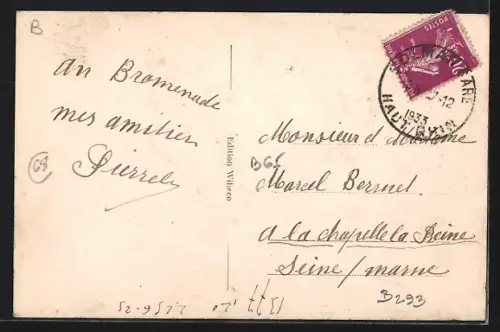 AK Colmar, Rue des Têtes, Strassenpartie