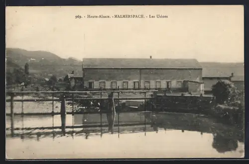 AK Malmerspach /Haute-Alsace, Les Usines