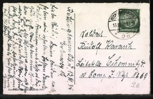 AK Recklinghausen, Woolworth-Geschäft in der Kunibertstrasse, Petruskirche, Schwanenteich