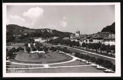 AK Brasov, Panorama mit Kirche