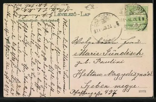 AK Herkulesfürdö, Panorama