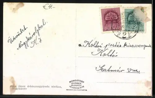 AK Nagykároly, Gróf Károlyi-kastély