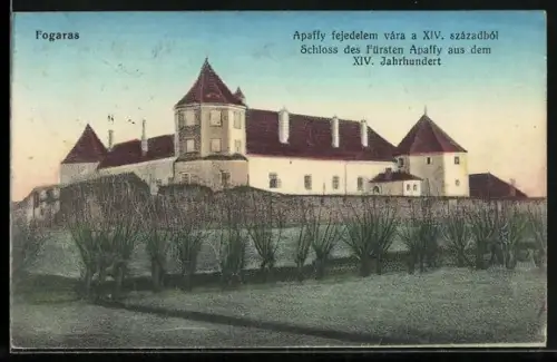AK Fogaras, Apaffy fejedelem vára a XIV. századból