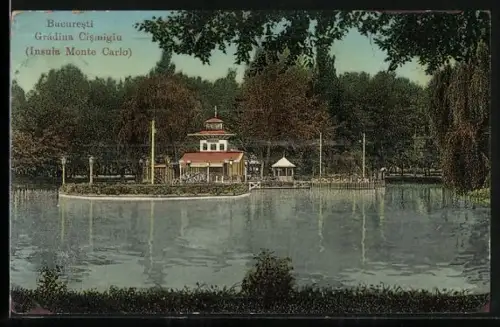 AK Bucuresti, Gradina Cismigiu, Insula Monte Carlo