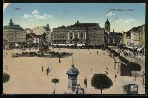 AK Arad, Szabadságtéri részlet