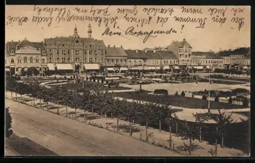 AK Satu-Mare, Piata Bratianu tér