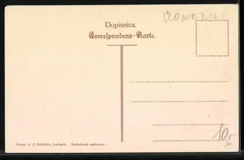 AK Ljubljana / Laibach, z kamniskimi planinami