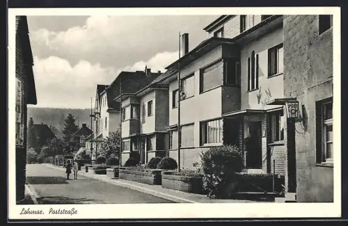 AK Lohmar /Aggertal, Poststrasse mit Post
