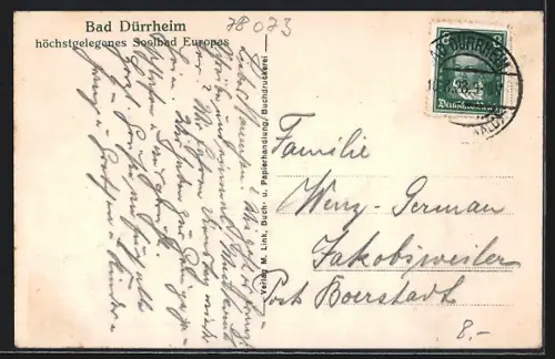 AK Bad Dürrheim, Das Solbad