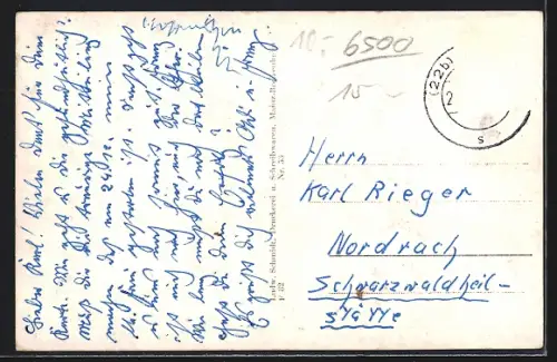 AK Mainz-Bretzenheim, Totalansicht mit Strasse aus der Vogelschau