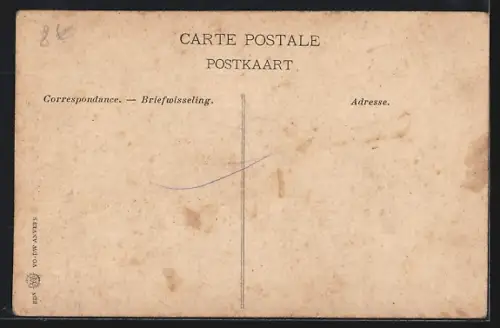 AK Liège, Place Verte, Strassenbahn