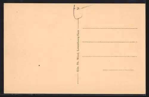 AK Luxembourg, Pont Adolphe, Strassenbahn