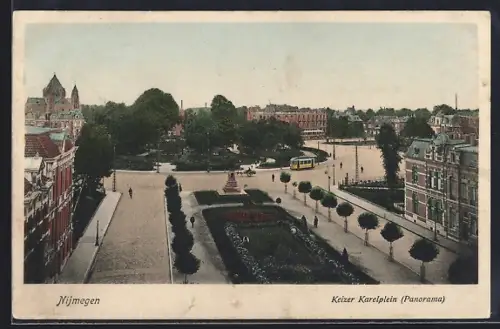 AK Nijmegen, Keizer Kareplein, Strassenbahn