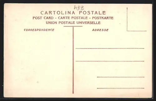 AK Genova, Circonvallazione a mare, Strassenbahn