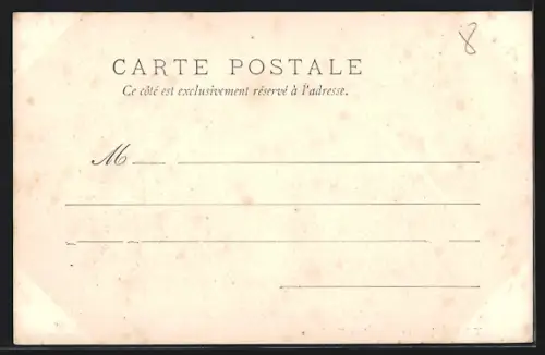 AK Toulon, La place Gambetta, Strassenbahn