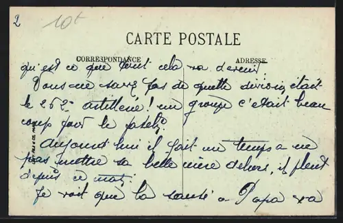 AK Fontainebleau, Rue Grande, Strassenpartie mit Strassenbahn