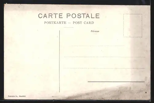 AK Genève, Monument Brunswick und Uferpanorama aus der Vogelschau