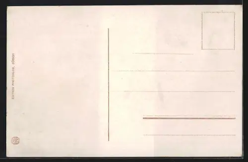 AK Zürich, Schweiz. Landesmuseum mit Anlage im Winter