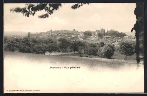 AK Avenches, Vue generale