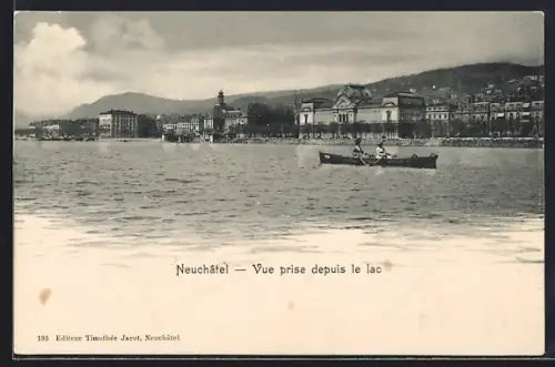 AK Neuchatel, Vue prise depuis le lac