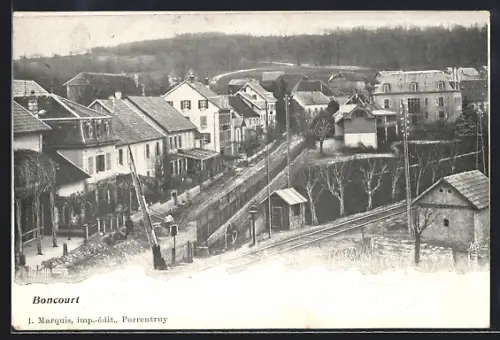 AK Boncourt, Vue générale du village