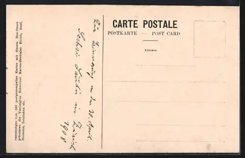 AK Zürich, Sechseläuten, Kinder in Tracht, Passepartout