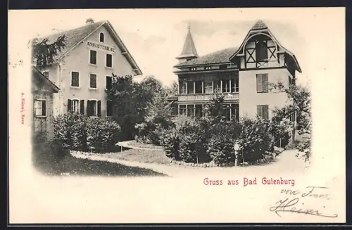 AK Bad Gutenburg, Pension Bad Gutenburg