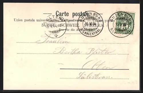 AK Bad Gutenburg, Pension Bad Gutenburg