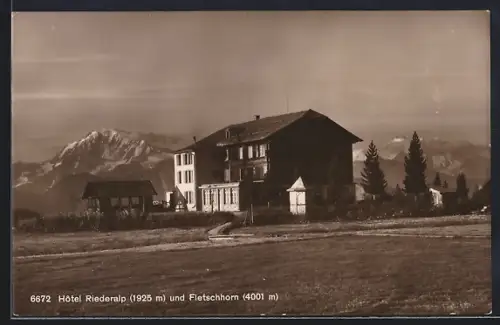 AK Riederalp, Hotel Riederalp und Fletschhorn