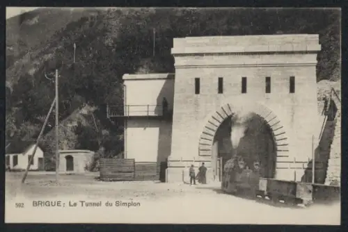 AK Brigue, Le Tunnel du Simplon