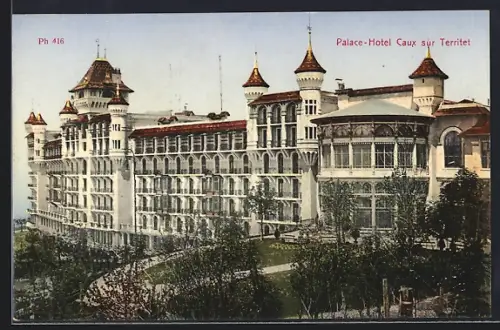 AK Caux sur Territet, Palace-Hotel
