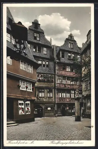 AK Alt-Frankfurt, Partie am Fünffingerplätzchen