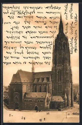 AK Alt-Frankfurt, Dom am Domplatz