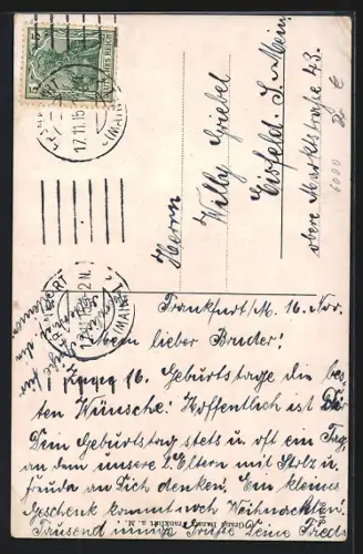 AK Alt-Frankfurt, Dom mit umliegenden Gebäuden