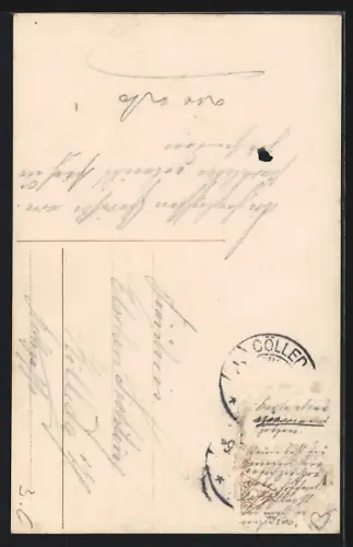 Foto-AK EAS Nr. 111/5: Junge Dame mit Locken