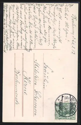 Foto-AK EAS Nr. 09141/5: Junge Dame im Kleid