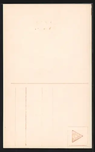 Foto-AK EAS Nr. 6163/2: O sag, wie kommt die Liebe?..., Liebespaar