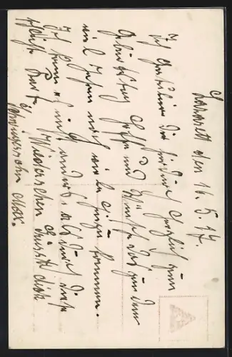 Foto-AK EAS Nr. 4679/1: Kleines Mädchen mit Blumen, Geburtstagsgruss