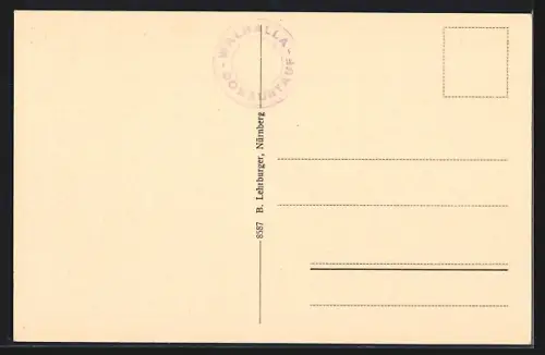 AK Donaustauf, Walhalla, Befreiungshalle bei Kelheim