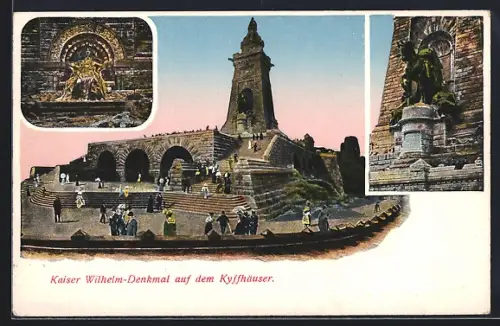 AK Kyffhäuser, Kaiser Wilhelm Denkmal