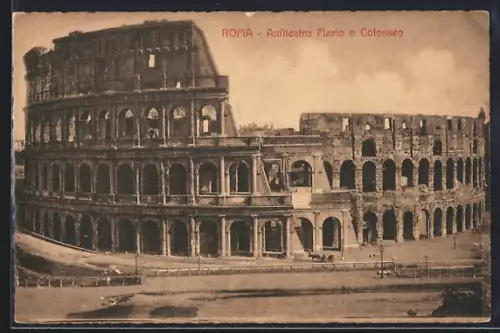 AK Roma, Anfiteatro Flavio o Colosseo